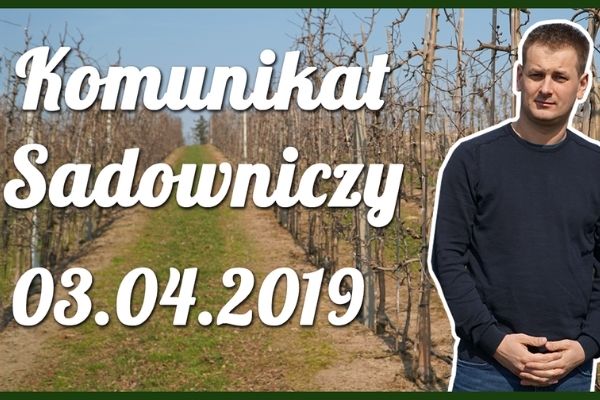 Komunikat sadowniczy nr 3 z dnia 03.04.2019 r.